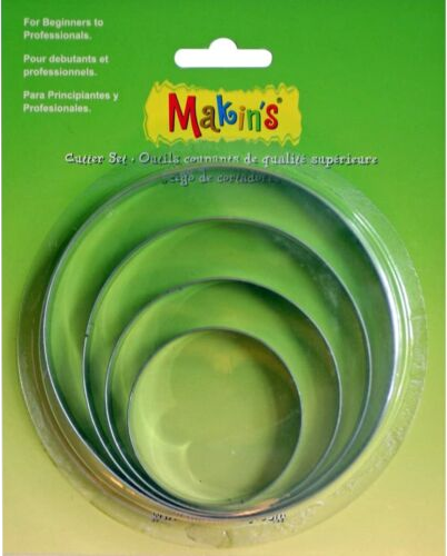 Set 4 cuttere Makins - cerc